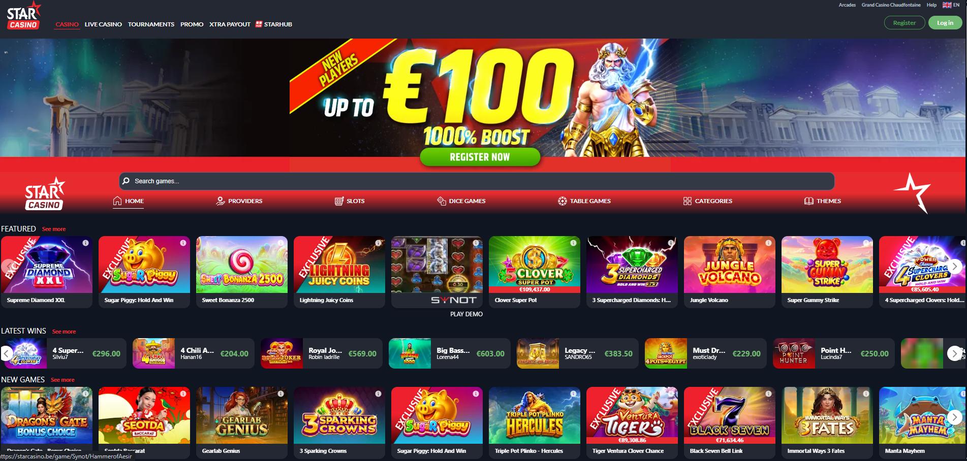 Star Casino screenshot 1